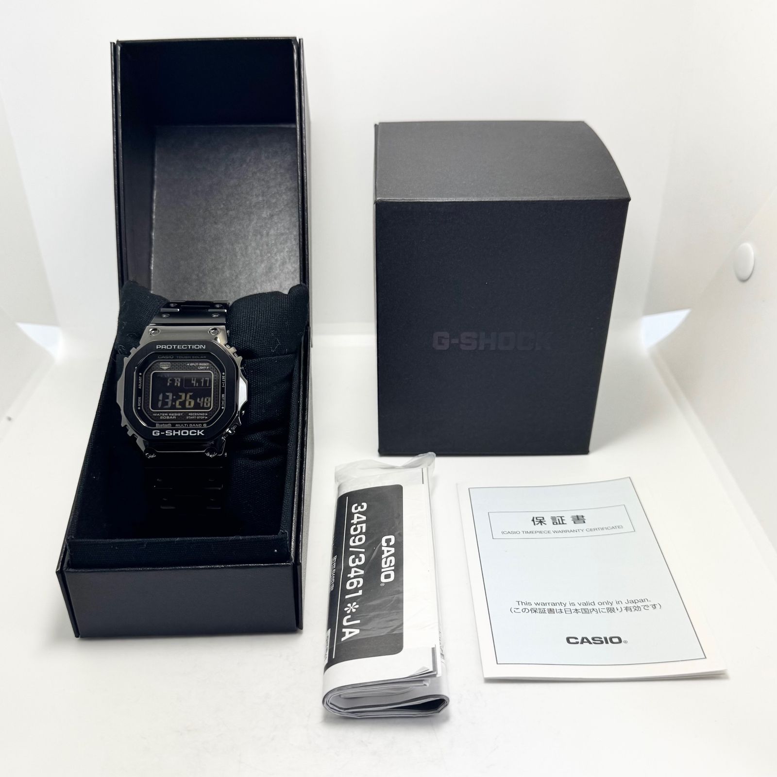 美品】腕時計 メンズ カシオ ジーショック G-SHOCK GMW-B5000GD-1JF 