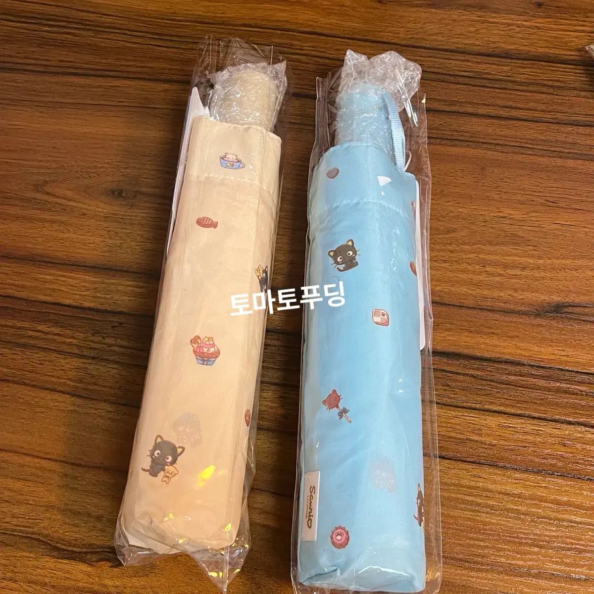 チョコキャット 3段 自動傘