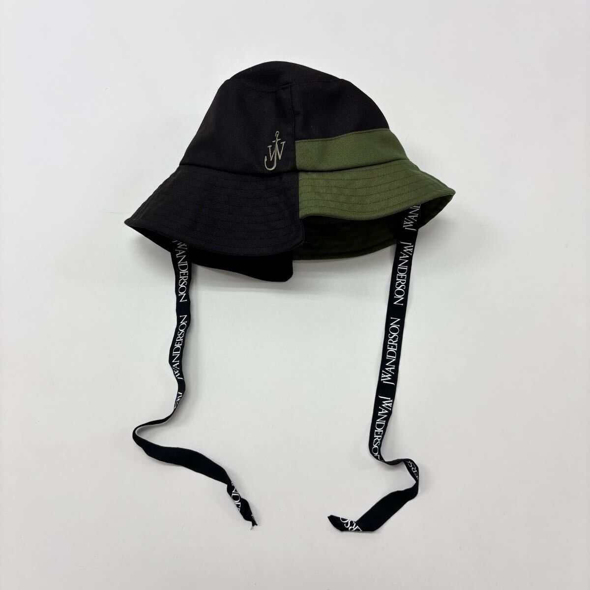 JW ANDERSON アシンメトリーデニムバケットハット JW ANDERSON