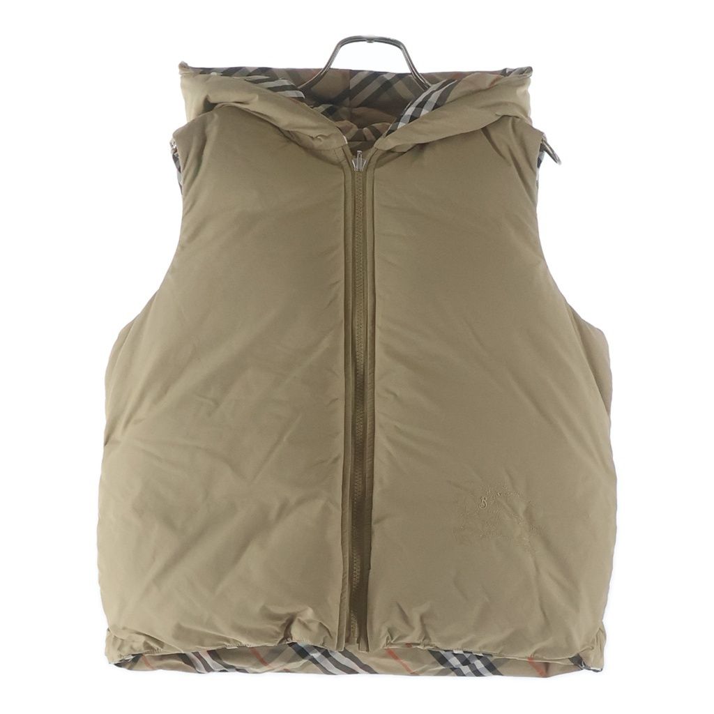 BURBERRY (バーバリー) リバーシブル パデットベスト ベージュ 140 8092537