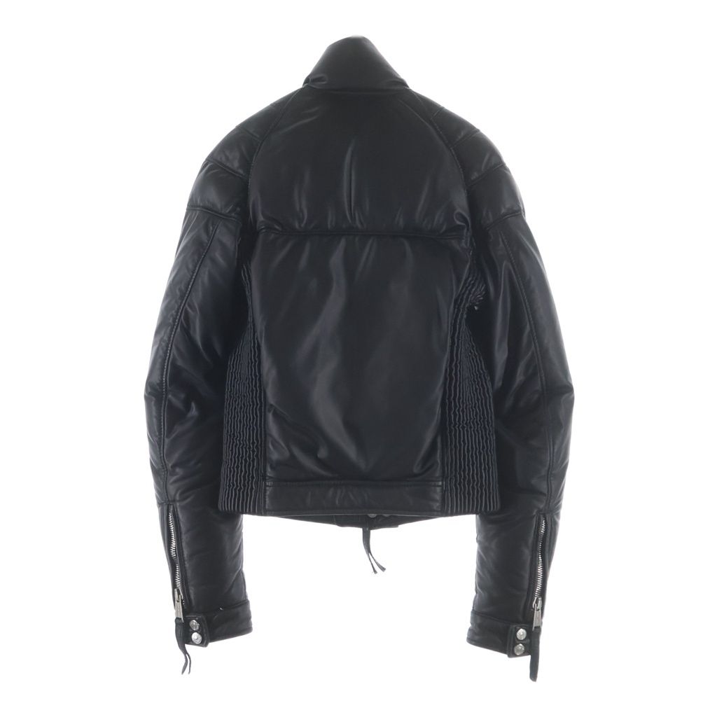 DSQUARED2 (ディースクエアード) Lamb Leather Down Jacket ラムレザー 