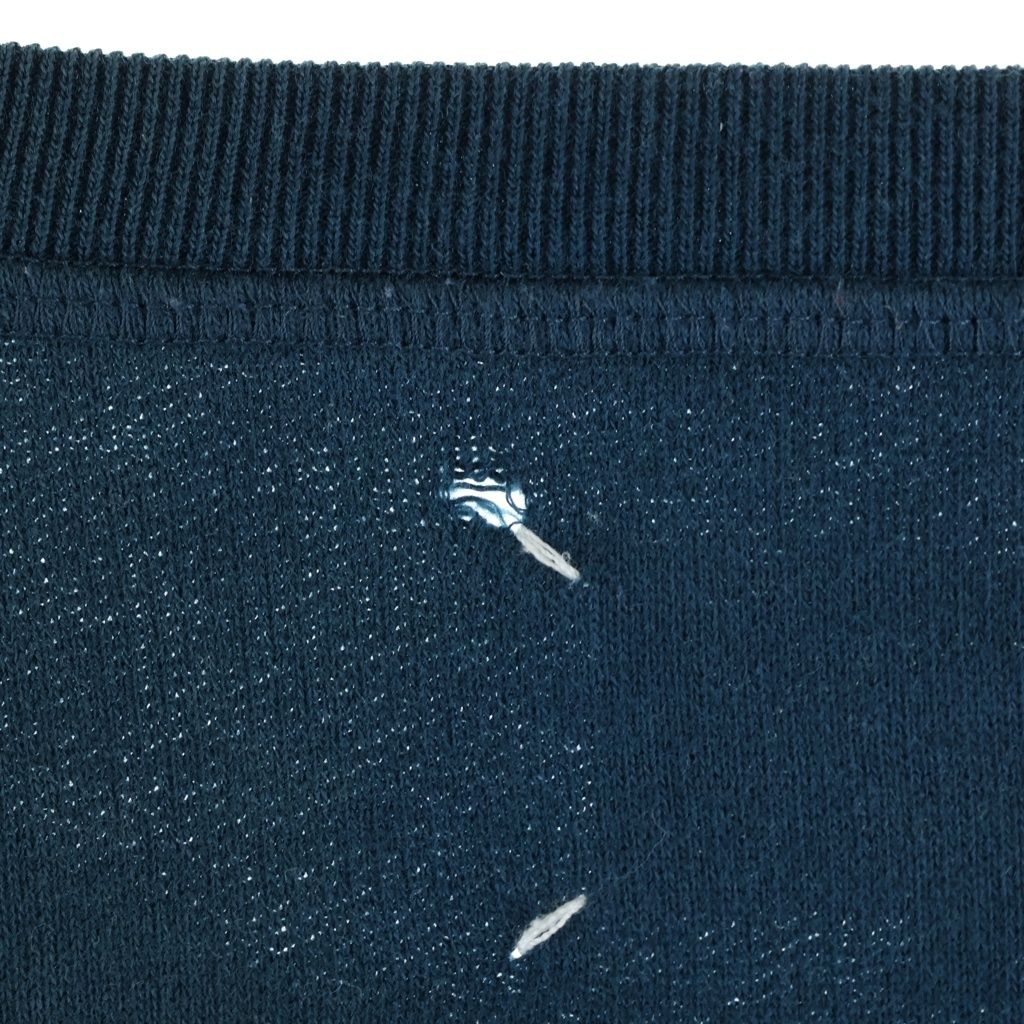 Maison Margiela メゾンマルジェラ 14AW エルボーパッチ クルーネック スウェットトレーナー グリーン S50GU0014 Maison Margiela (メゾンマルジェラ) 14AW エルボーパッチ クルー