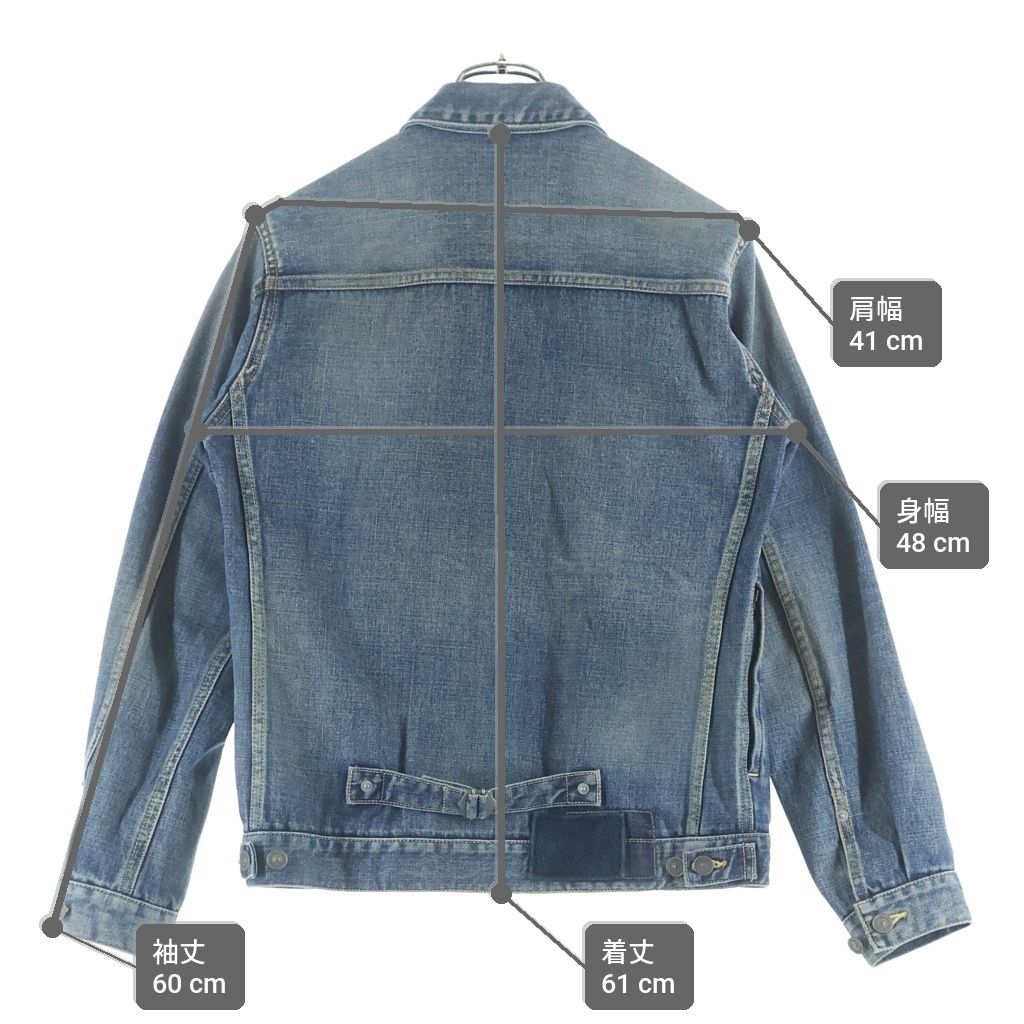 VISVIM (ヴィスヴィム) 12AW 1st デニム トラッカー ジャケット