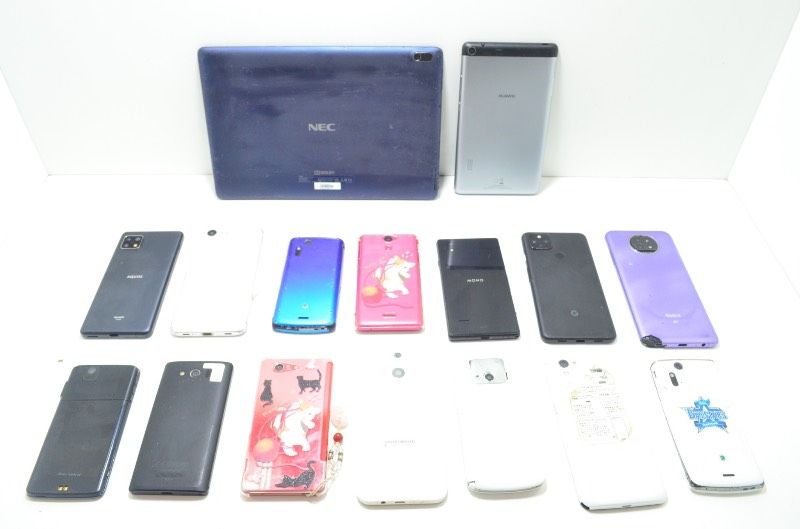 Androidスマホ ジャンク 16台まとめ スマホ・タブレット 16台セット Android/iPad ジャンク - メルカリ