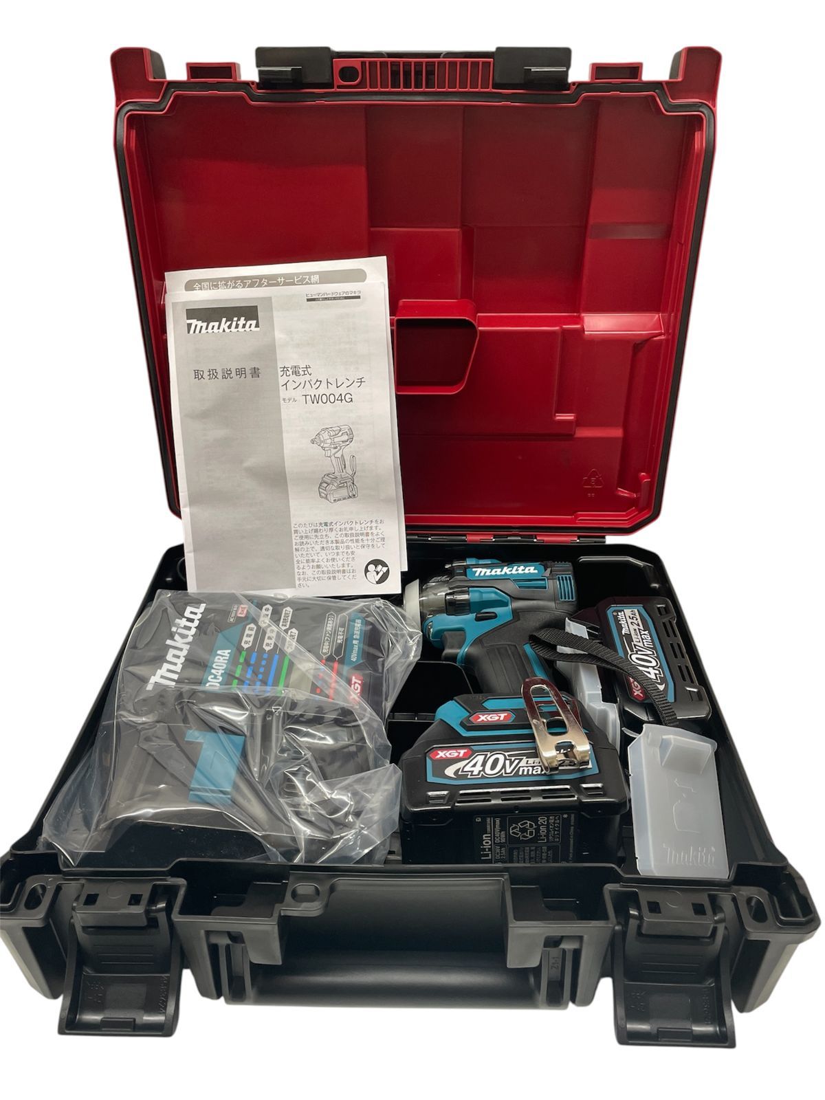 【管理番号-SK】領収書発行可能　makita マキタ 充電式インパクトレンチ 40V TW004GRDX 未使用 現状品