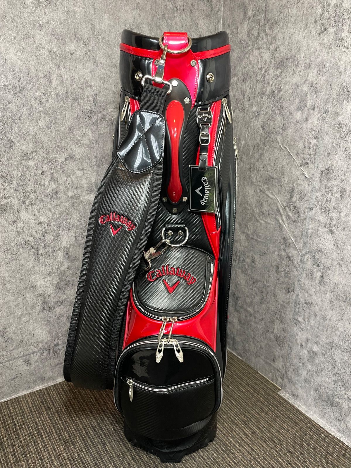 Callaway キャディバッグ 黒/赤 Amazon | キャロウェイ(Callaway) キャディバッグ CRT LOVE CALLAWAY