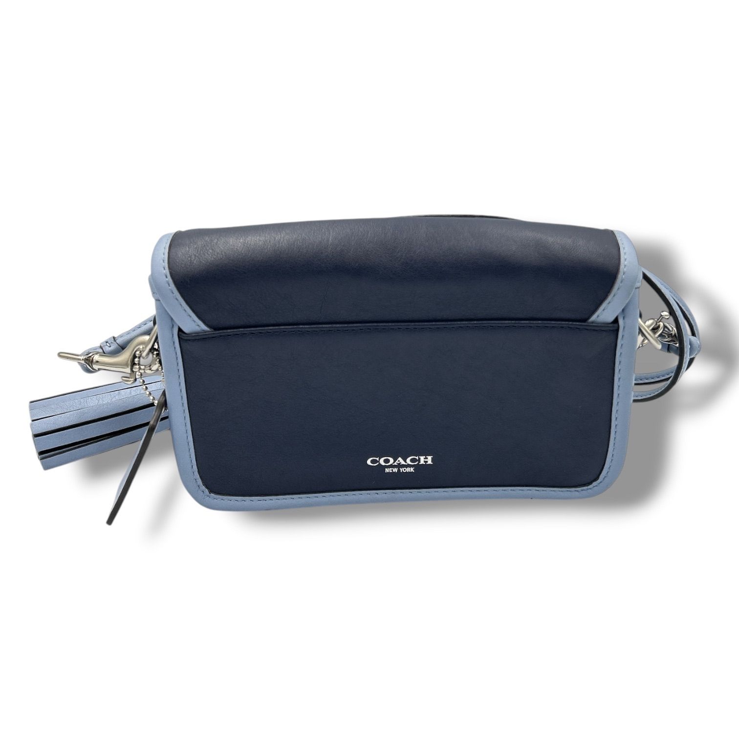 COACH コーチ レガシー ミニショルダーバッグ レザーバッグ タッセル 