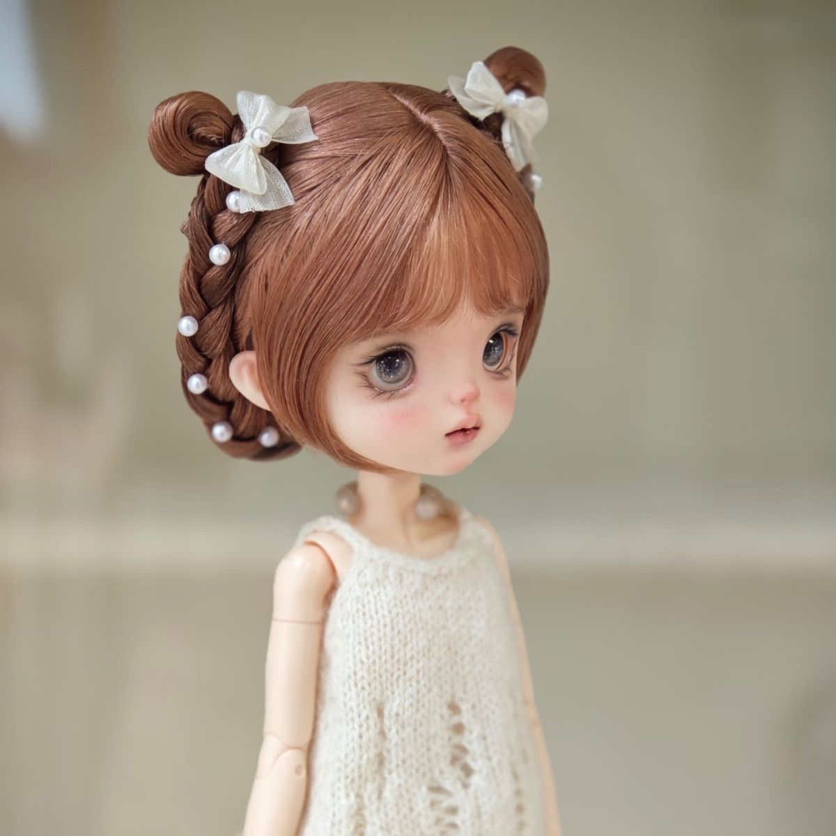1:6 1/6 BJD Landoudou ウィッグ モヘアウィッグ 海外作家 2026050307