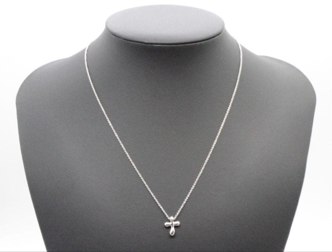 Tiffany&Co. クロスネックレス PERETTI925 - メルカリ