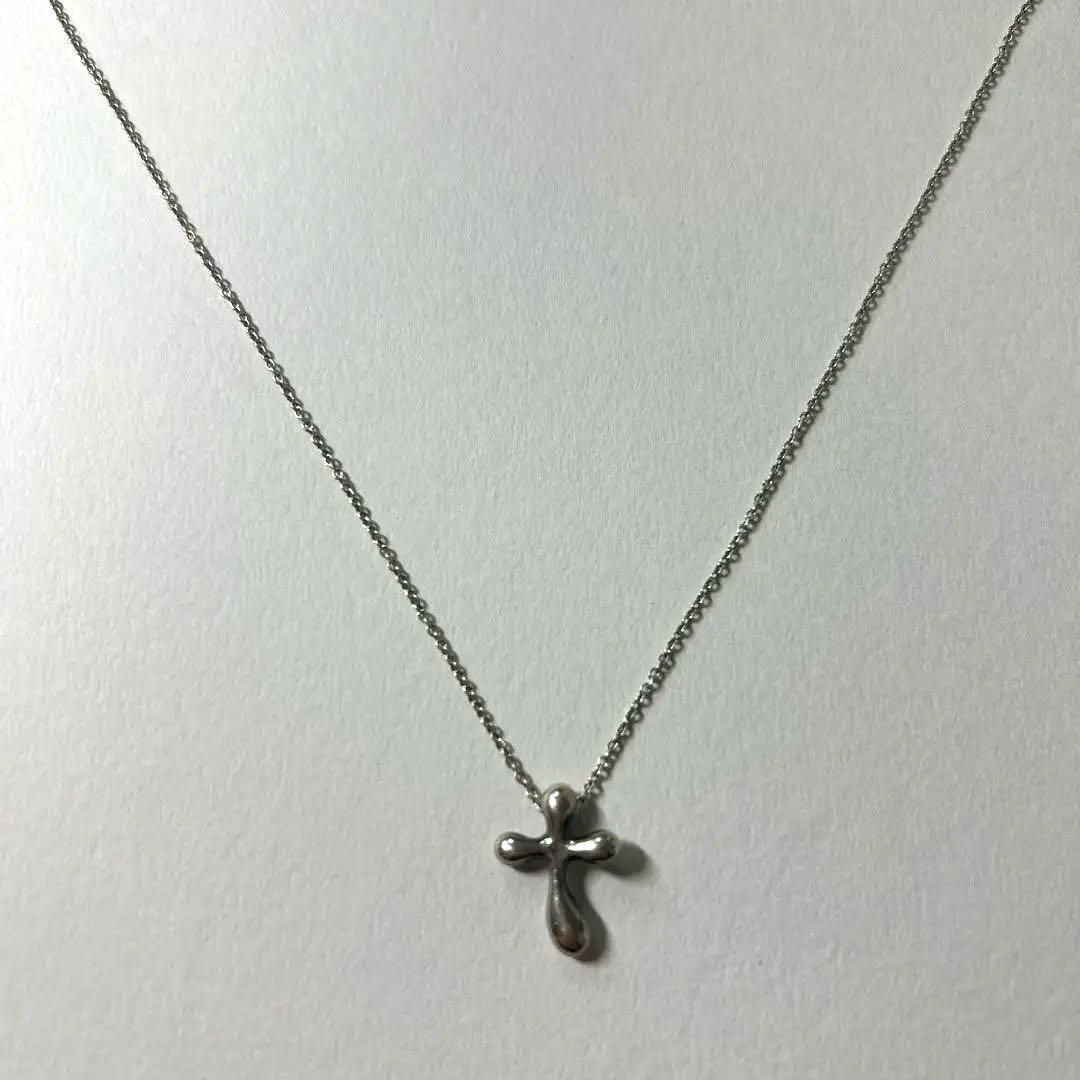 Tiffany&Co. クロスネックレス PERETTI925 - メルカリ