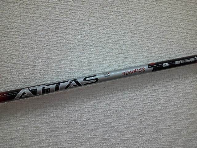 中古 シャフト USTマミヤ ATTAS RX SUNRISE RED 5（S） キャロウェイ用