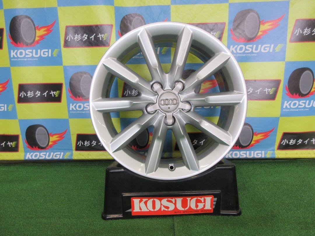 アウディQ3純正　7-17　5H112　+43　アウディQ3　Q2　など　中古ホイール　【E1　大和店】