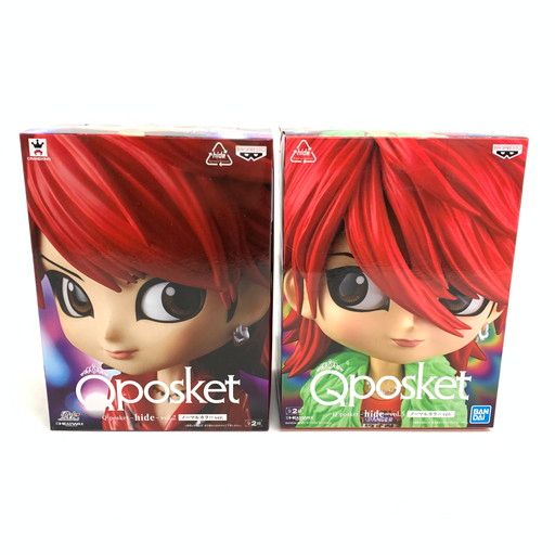 中古未開封】Qposket hide vol.2 & vol.5 ノーマルカラーver.【038