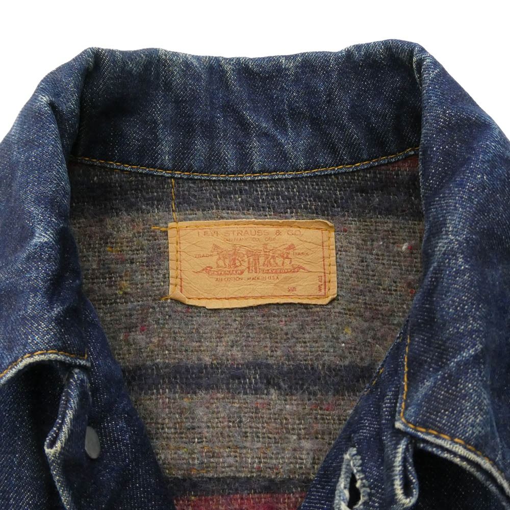 Levi's リーバイス 70s 70505-0317 4th BIG E ブランケット付き