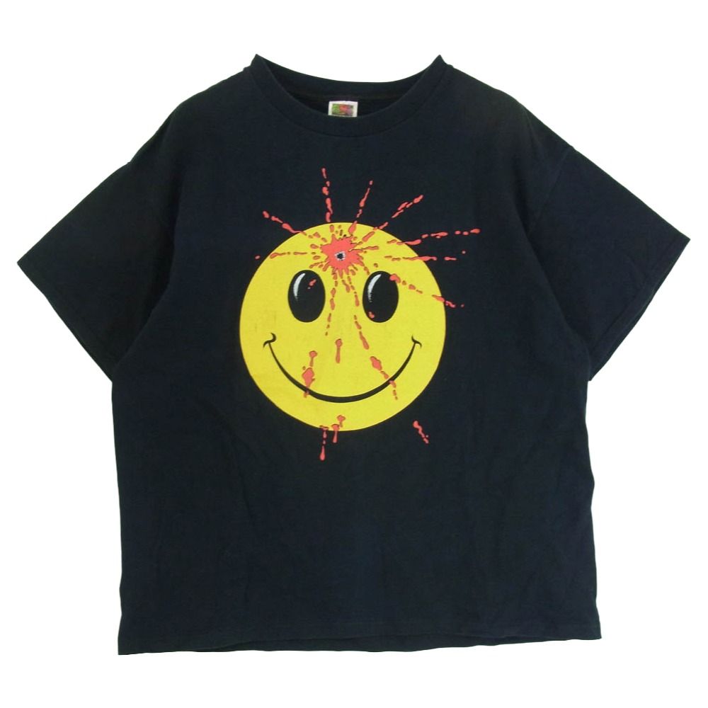 ヴィンテージ vintage 90s 00s SMILEY break through FACE T-shirt 