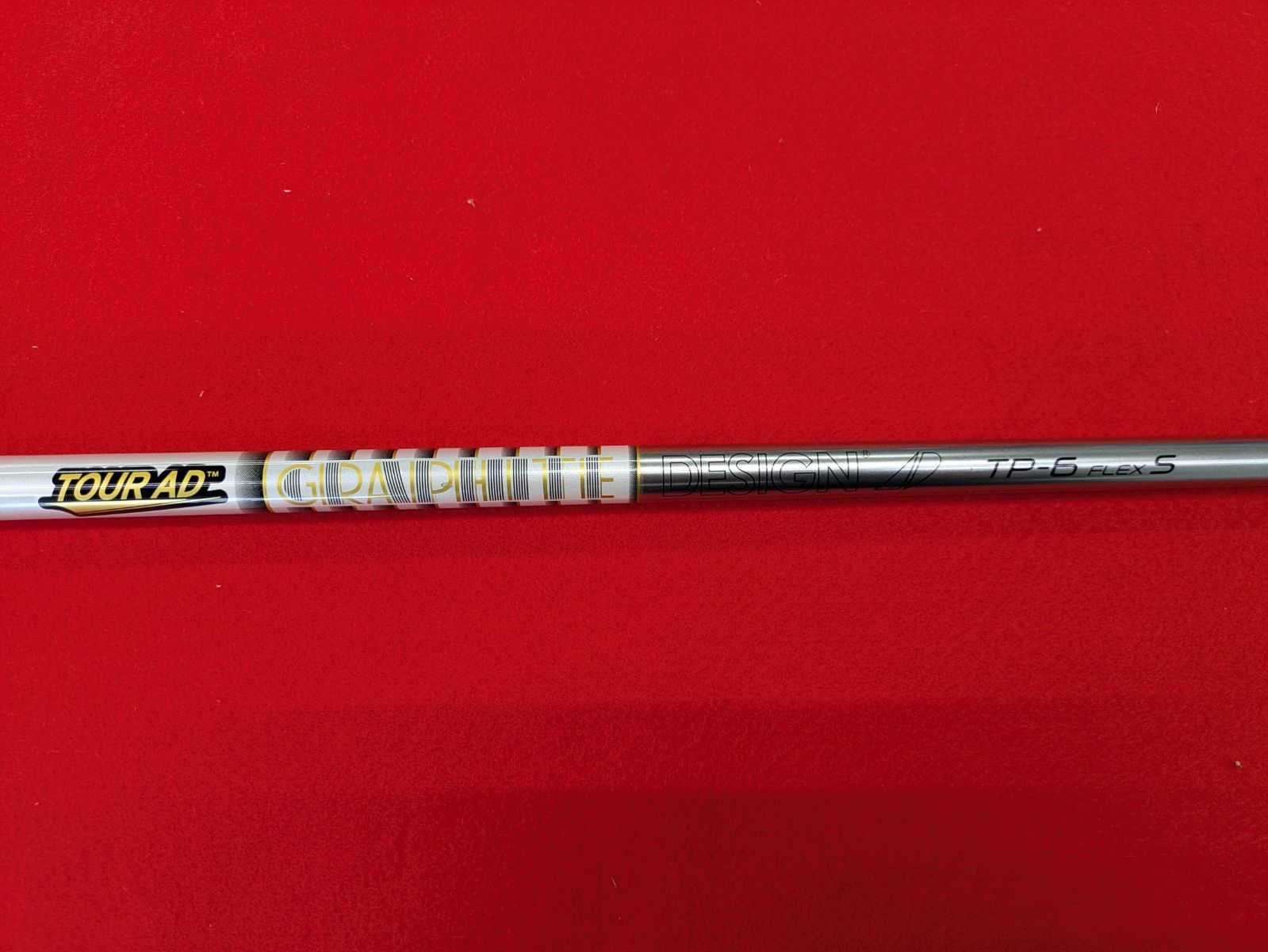中古品】グラファイトデザイン TOUR AD TP- 6 S シャフト スリーブ無 