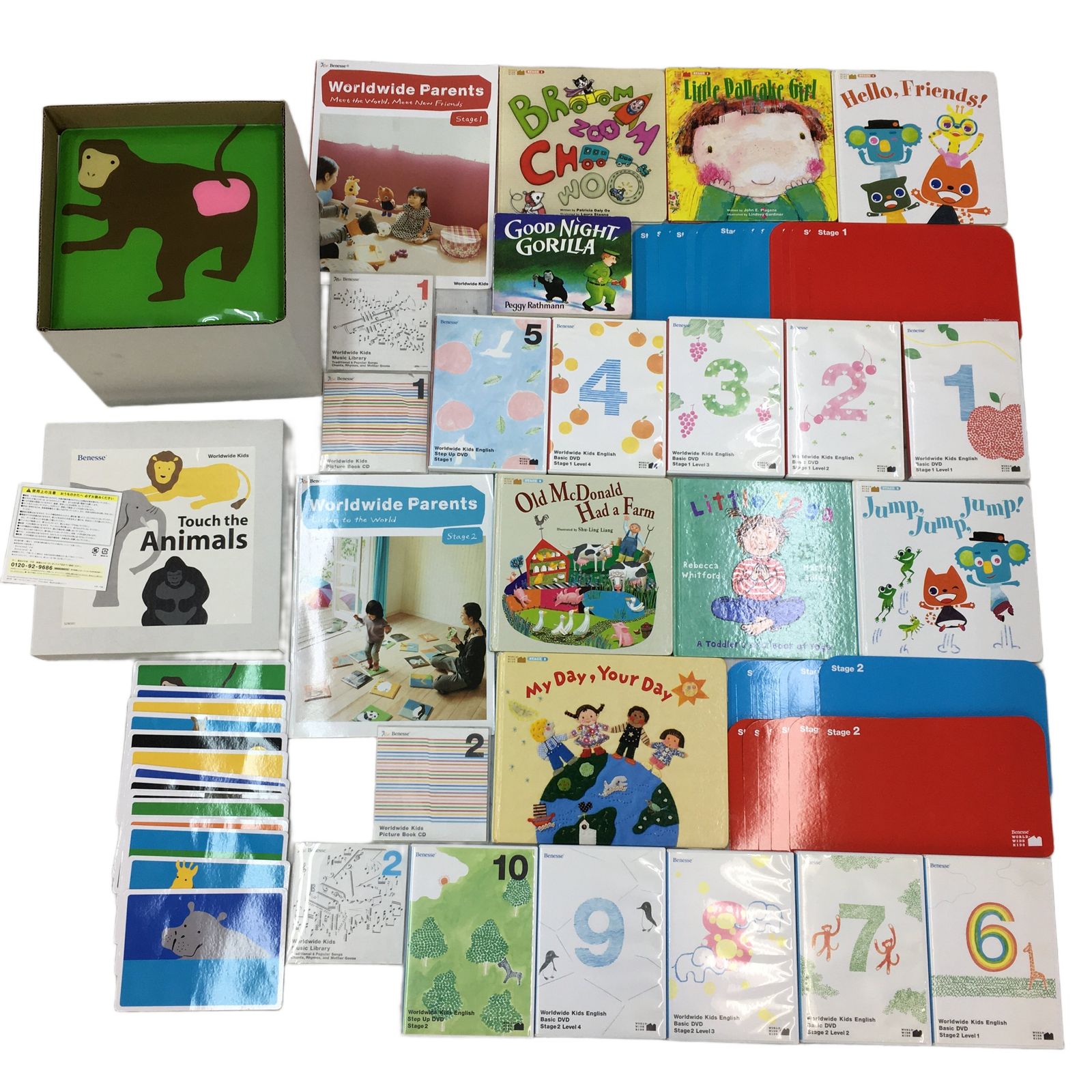 Benesse Worldwide Kids English Stage1-6 2019年頃 ベネッセ ワールド