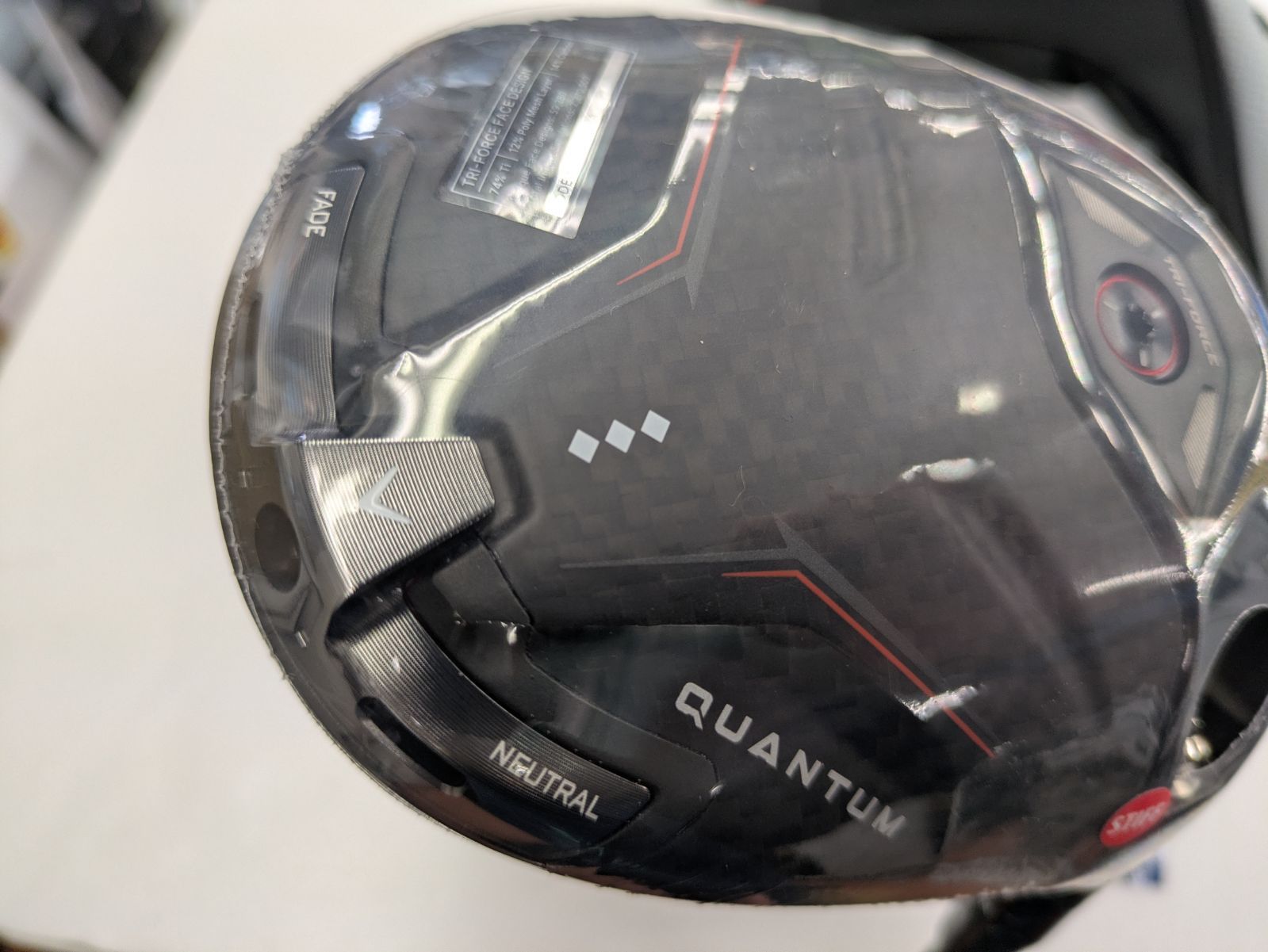 Dr（新品未使用品）キャロウェイ Quantum Triple Diamond ドライバー 8°　メンズ 右用 VENTUS BLACK 7　S　カーボン USA直輸入品 2026年モデル(葛西店）
