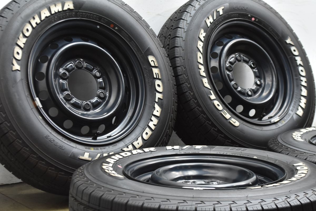 バリ溝】トヨタ 200 ハイエース レジアスエース 純正 15in 6J +35