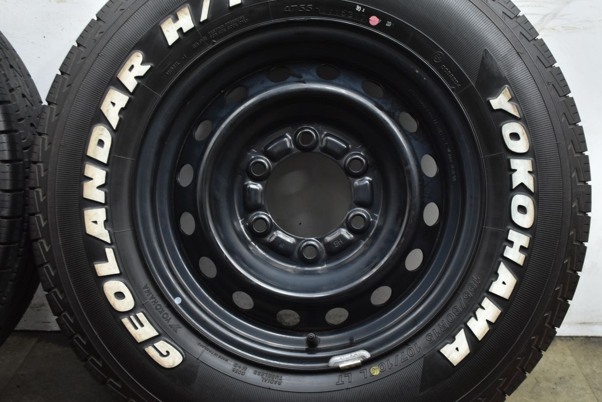 バリ溝】トヨタ 200 ハイエース レジアスエース 純正 15in 6J +35