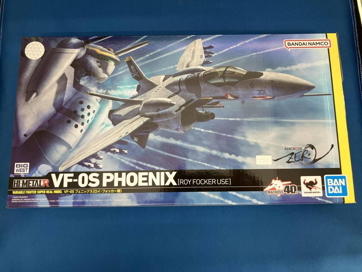 バンダイ VF-0S フェニックス (ロイ・フォッカｰ機) HI-METAL R 