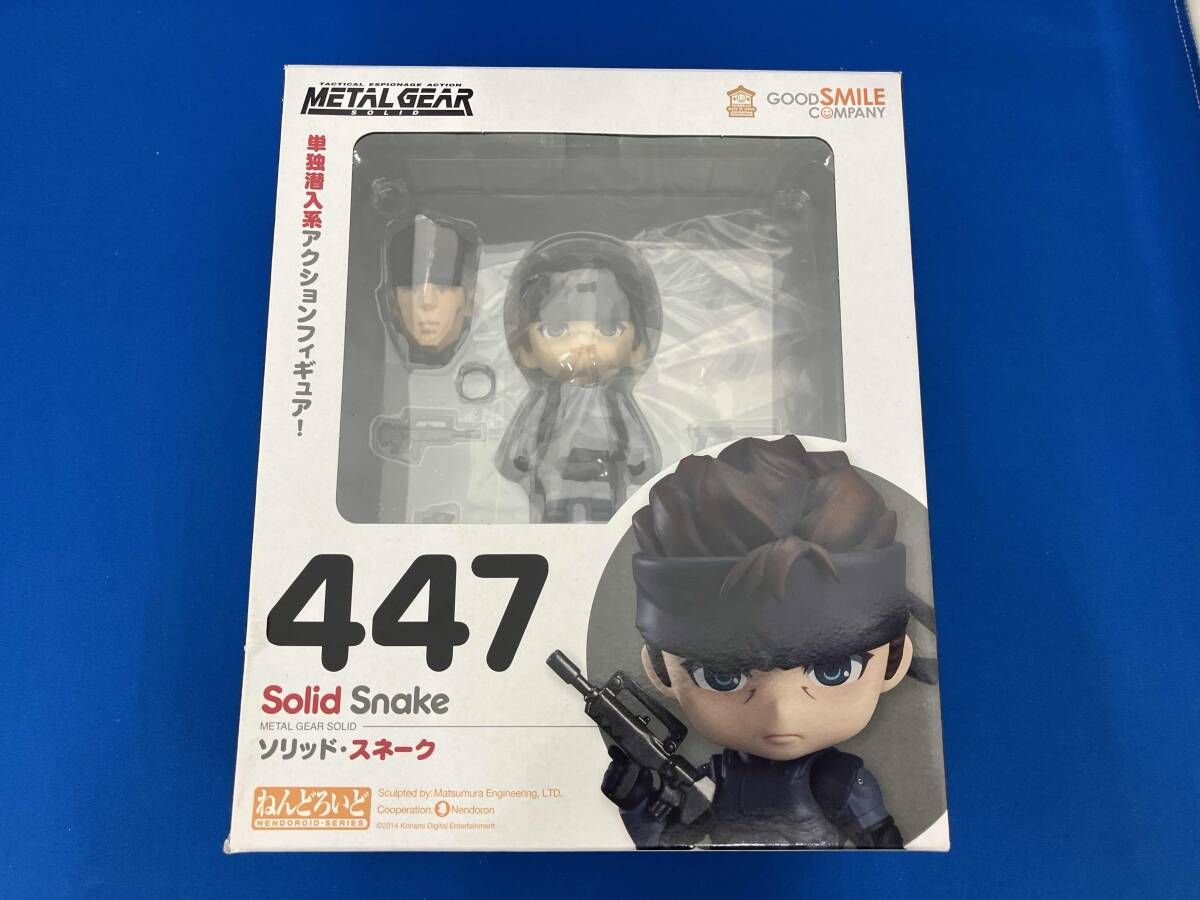 再販)ねんどろいど 447 メタルギアソリッド ソリッド・スネｰク メタル 