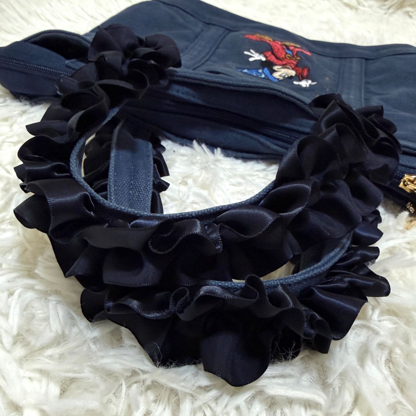Maison de FLEUR ディズニー コラボ ファンタジア ミッキー フリル 