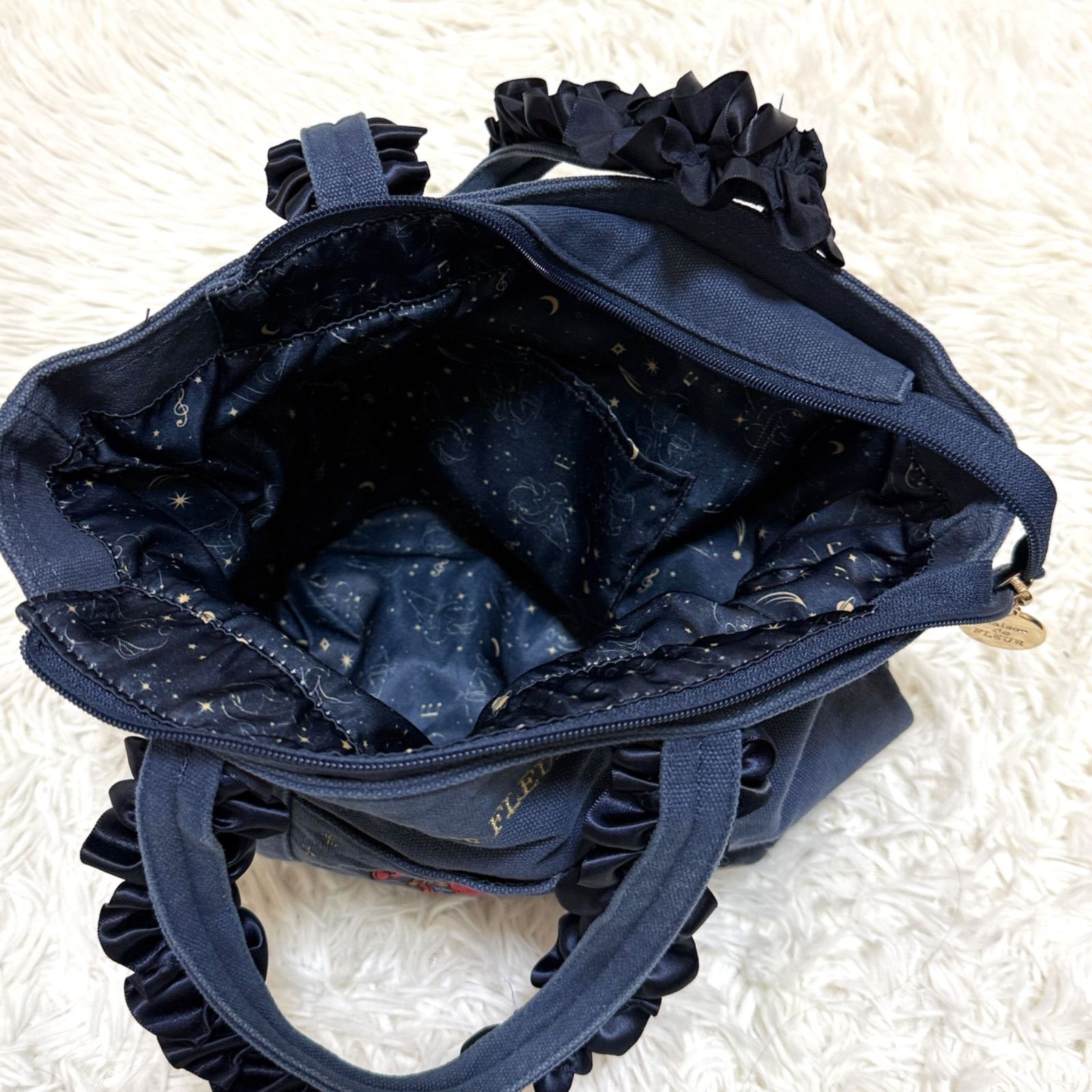 Maison de FLEUR ディズニー コラボ ファンタジア ミッキー フリル 