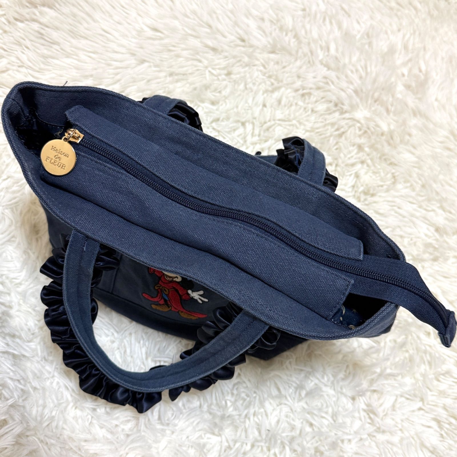 Maison de FLEUR ディズニー コラボ ファンタジア ミッキー フリル 