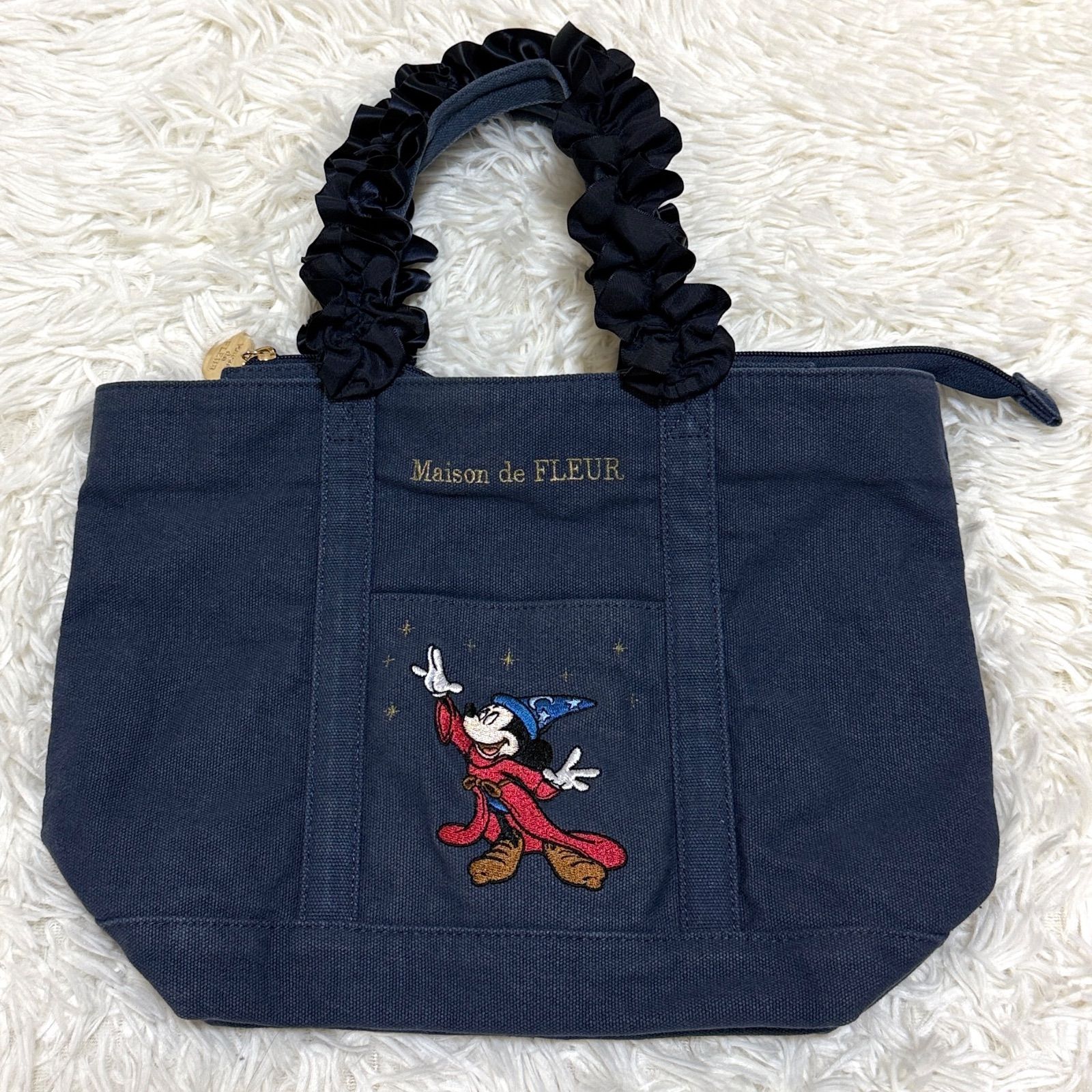 Maison de FLEUR ディズニー コラボ ファンタジア ミッキー フリル 