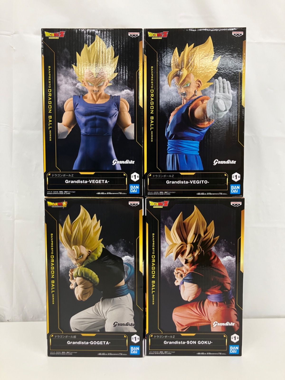 未開封 ドラゴンボールシリーズ Grandista フィギュア 悟空 ベジータ
