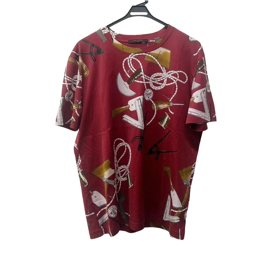 ルイヴィトン LOUIS VUITTON クリストファーネメス プリント Tシャツ 