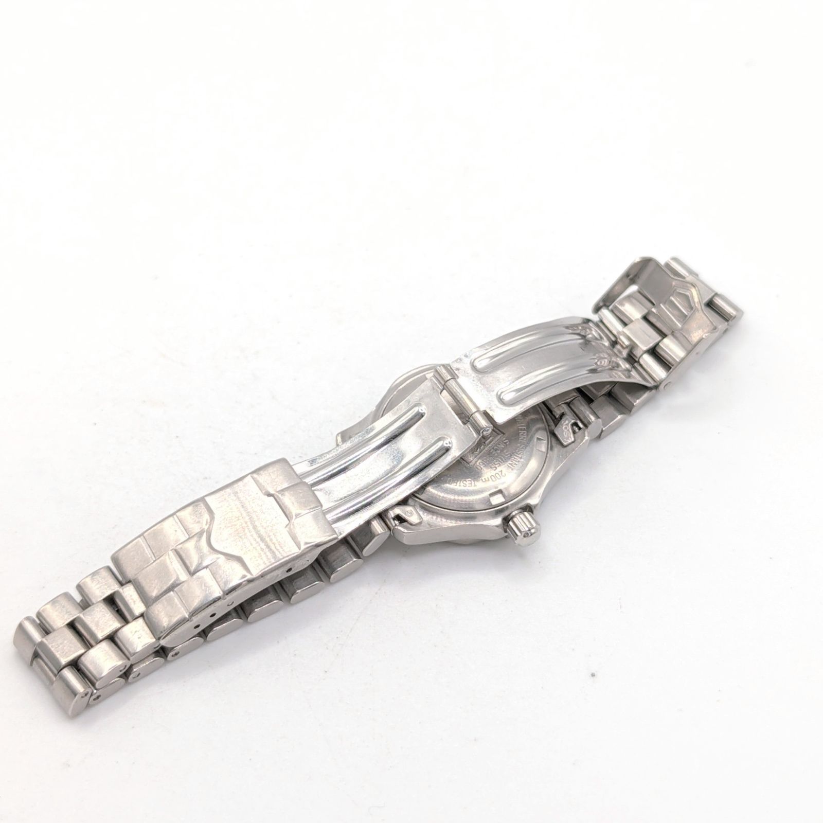 TAG HEUER Professional 2000 Watch quartz Ladies Silver Black dial