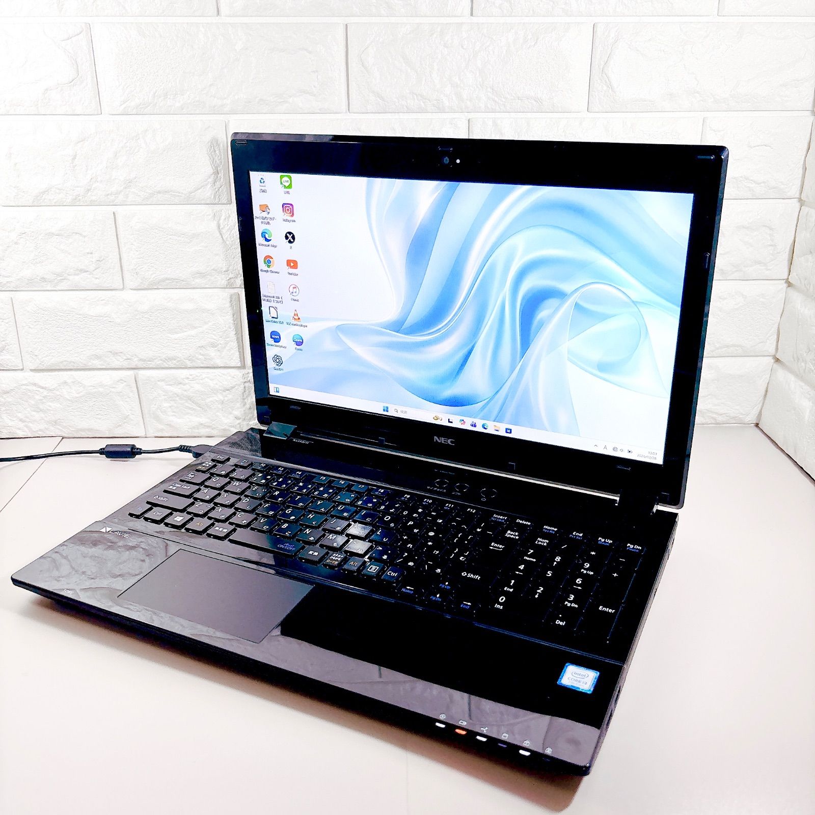 快適動作SSD✨在宅ワークに カメラ フルHD 第7世代 ノートパソコン NEC NEC LAVIE 第7世代 SSD8GB Webカメラ付ノートPC - メルカリ