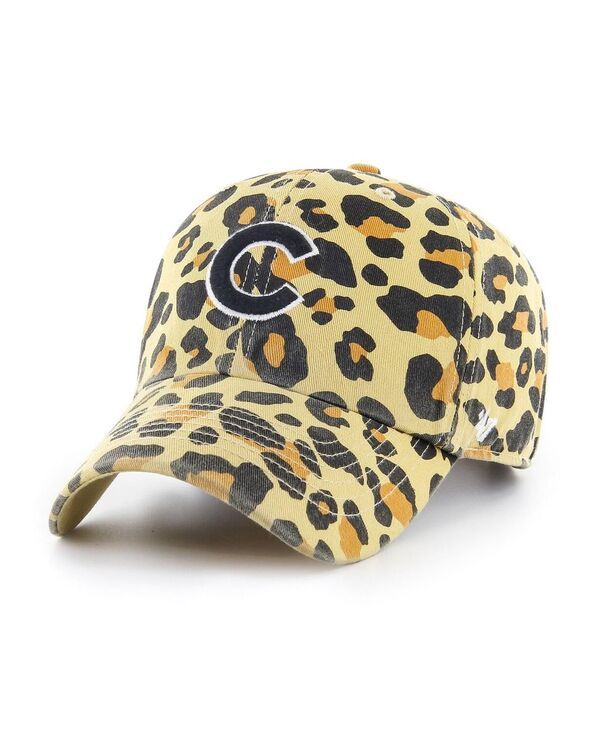 47 ブランド レディース アクセサリー 帽子 47 Brand Womens 47 Chicago Cubs Tan Bagheera Cheetah Clean Up Adjustable Hatan タン