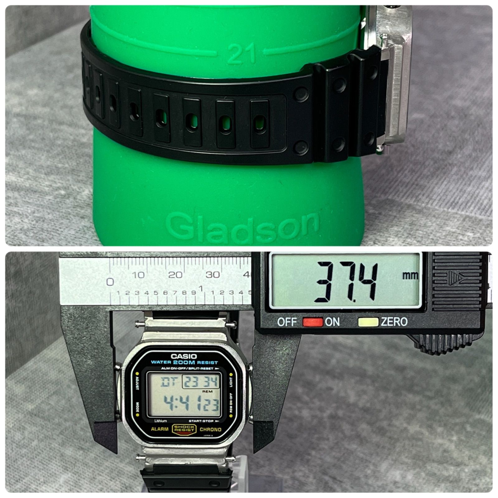 希少 CASIO カシオ G-SHOCK DW-5600C-1V スピード 901 初期 200m