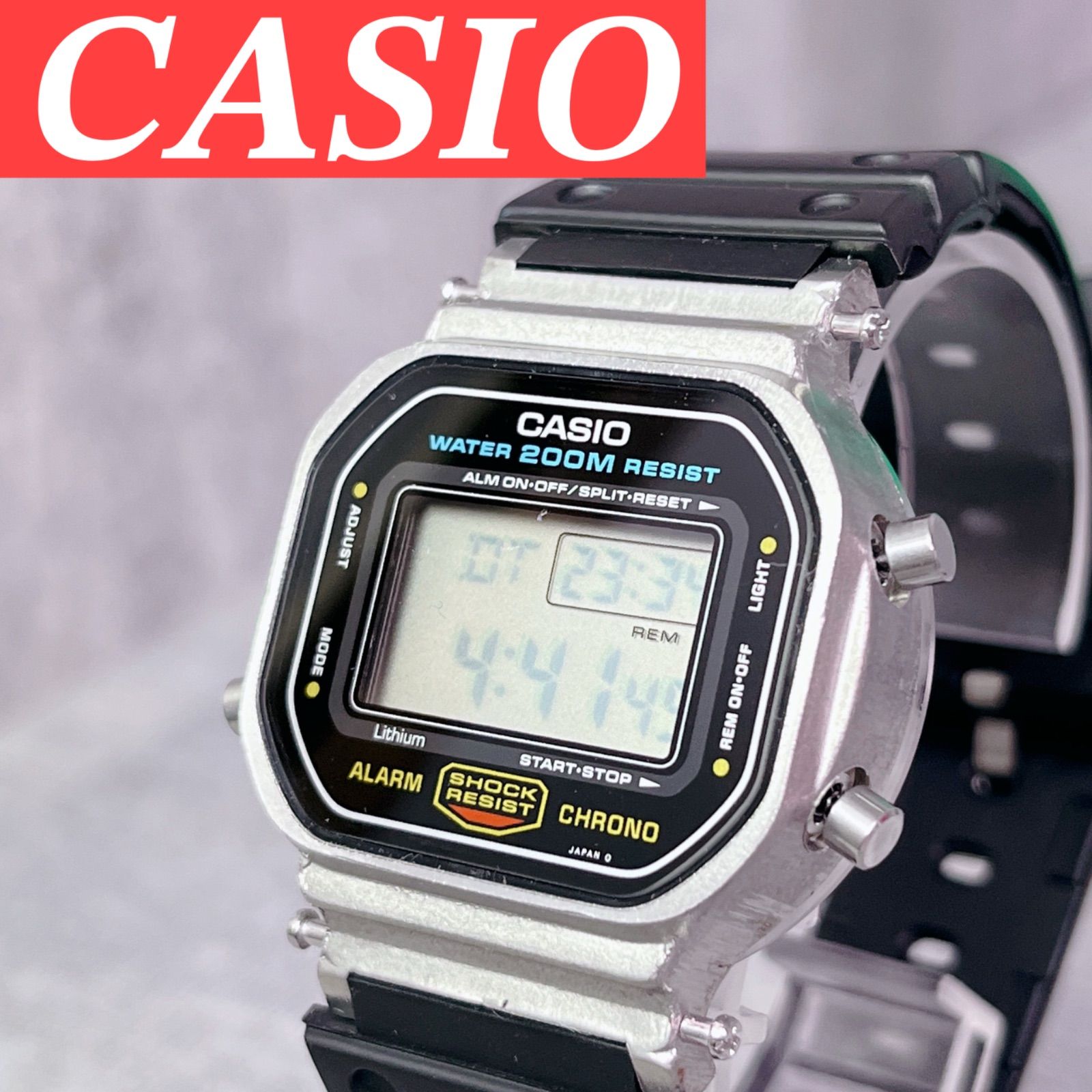 CASIO G-SHOCK DW-5600C-1V 200M表記 スピード 希少 CASIO カシオ G-SHOCK DW-5600C-1V スピード 901 初期 200m