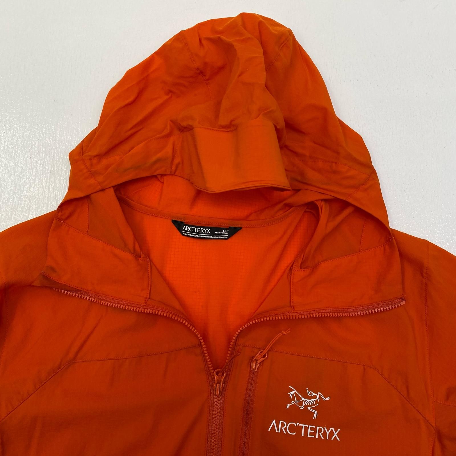 【加古川店】 中古 ARC'TERYX | アークテリクス ナイロンジャケット SQUAMISH HOODY 25172 オレンジ サイズ：S 【92】 加古川店】 中古 ARC'TERYX | アークテリクス ナイロンジャケット