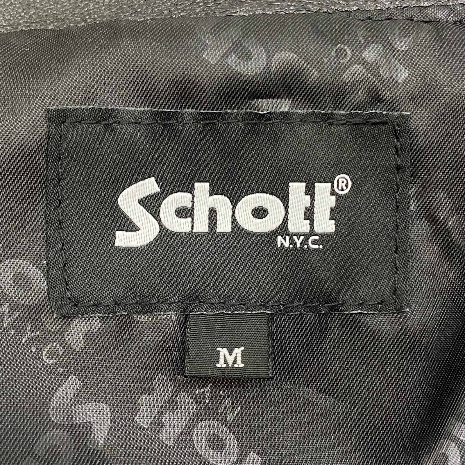 加古川店】 中古 schott | ショット レザー LEATHER TRACKER JACKET