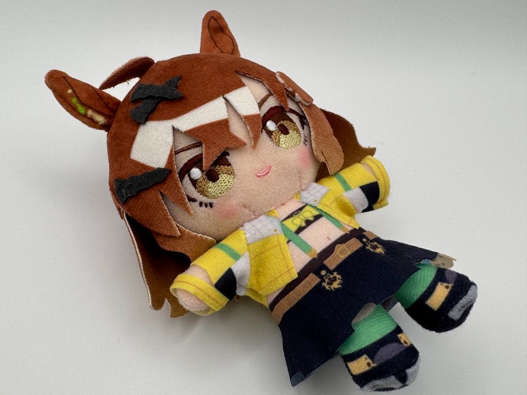 ウマ娘 ジャングルポケット ぬいぐるみ Chibiぬい おすわりマスコット