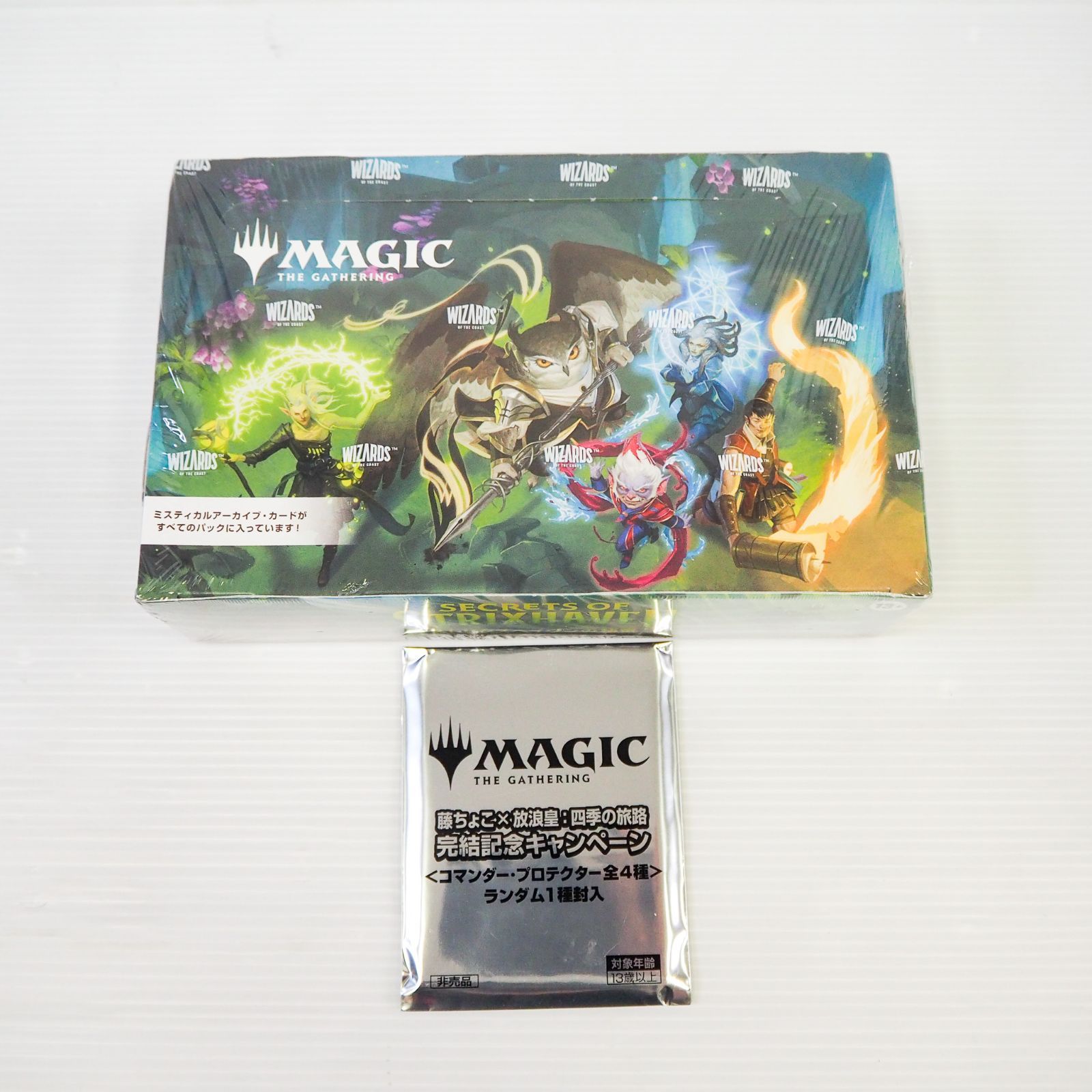 MTGストリクスヘイヴンの秘密 プレイブースター box 特典付き 藤ちょこ