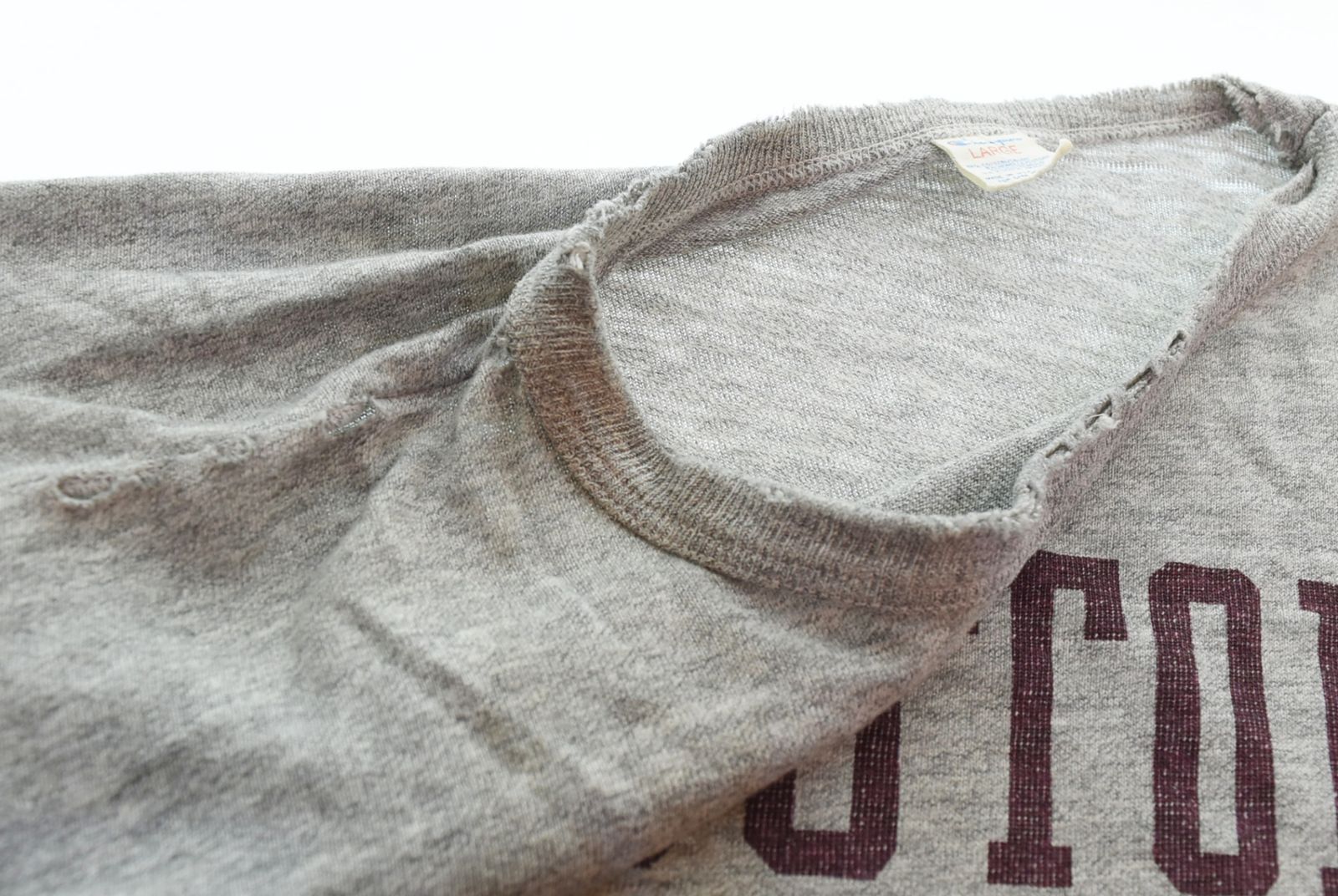 チャンピオン Champion 80s Vintage College Logo Tee ヴィンテージ
