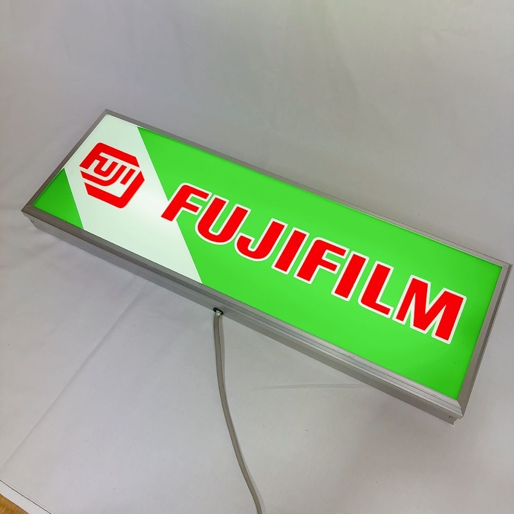 FUJIFILM 昭和レトロ 看板ライト ヴィンテージ雑貨 ガレージインテリア
