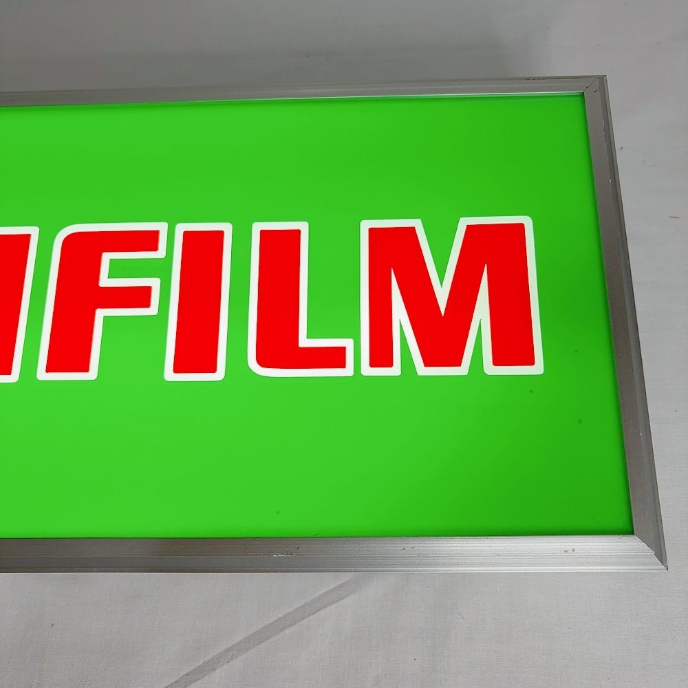 FUJIFILM 昭和レトロ 看板ライト ヴィンテージ雑貨 ガレージインテリア