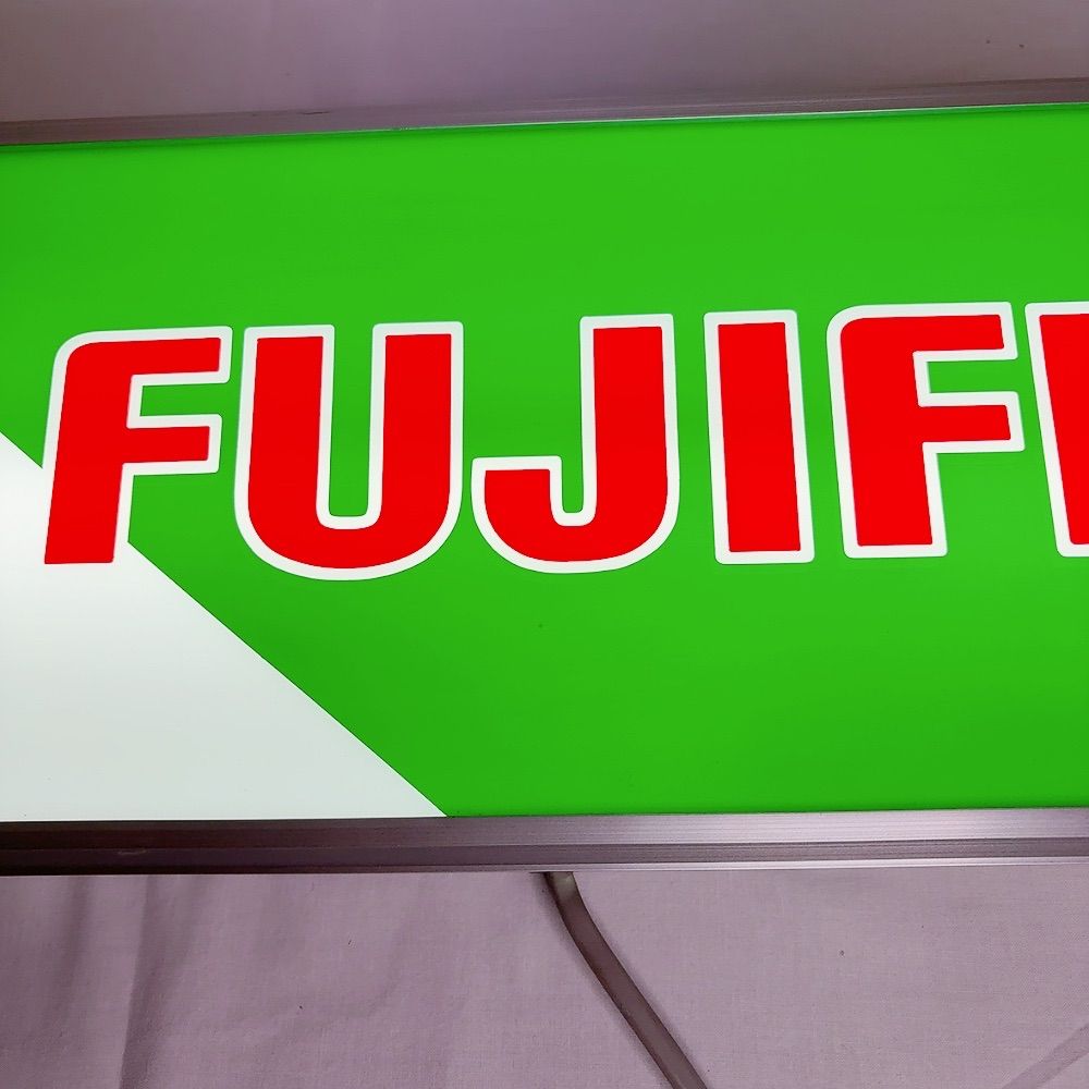 FUJIFILM 昭和レトロ 看板ライト ヴィンテージ雑貨 ガレージインテリア
