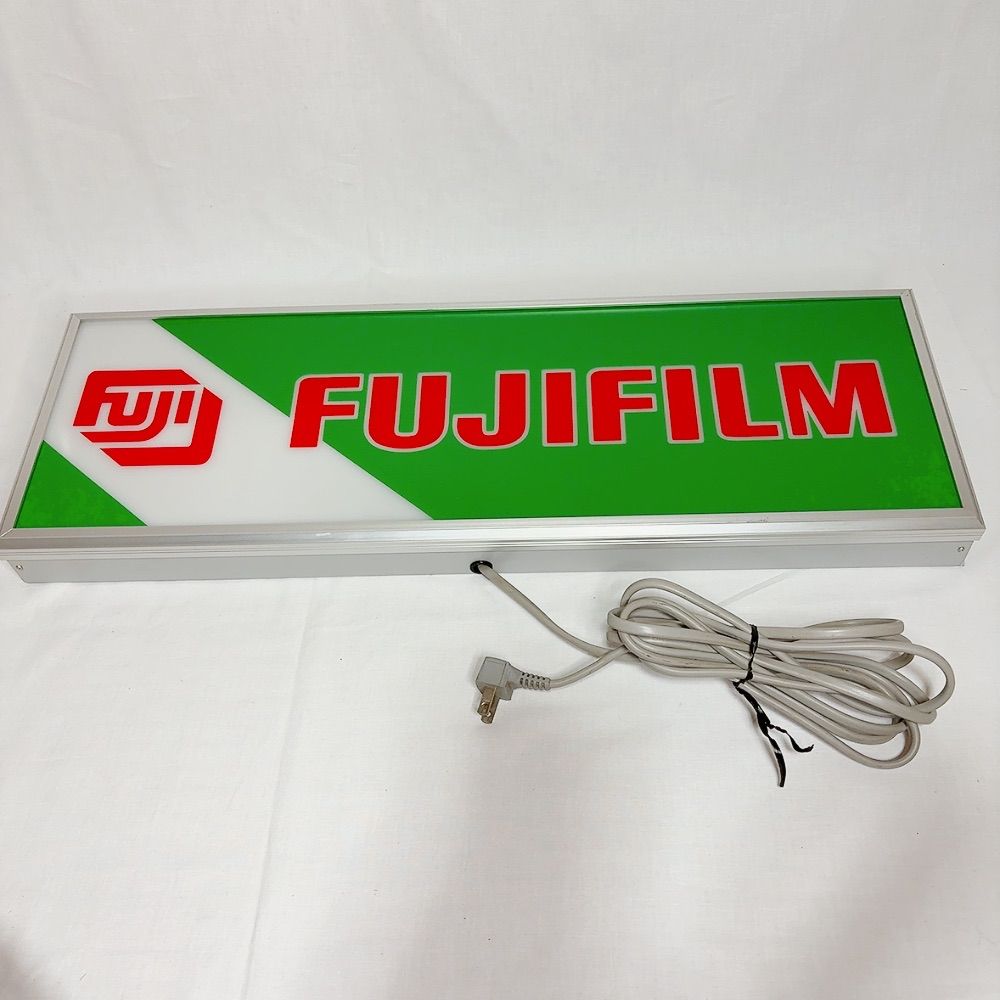 FUJIFILM 昭和レトロ 看板ライト ヴィンテージ雑貨 ガレージインテリア