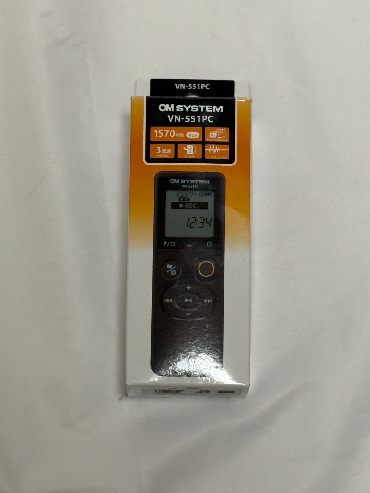 【中古】OM SYSTEM VN-551PC ボイスレコーダー
