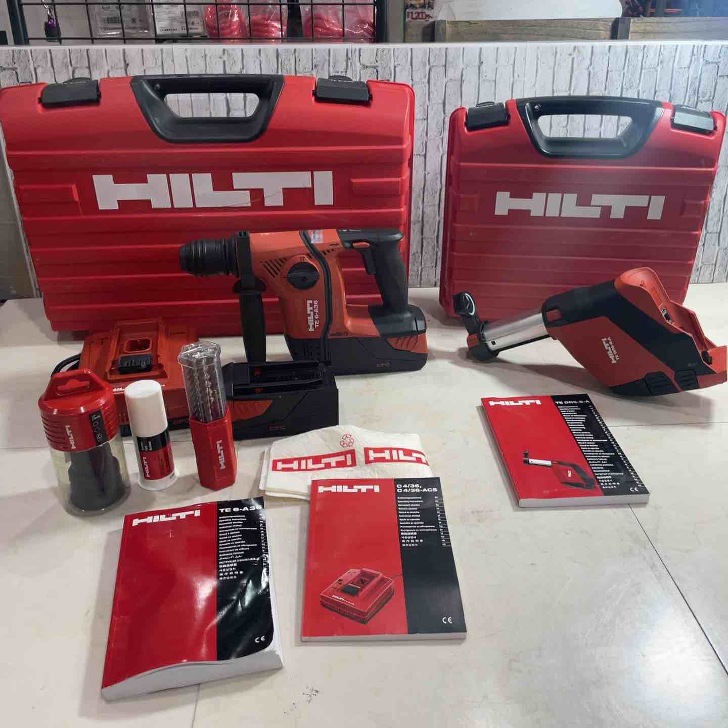 ◇ヒルティ(HILTI) コードレス集じんハンマドリル TE6-A36 DRS【柏店】