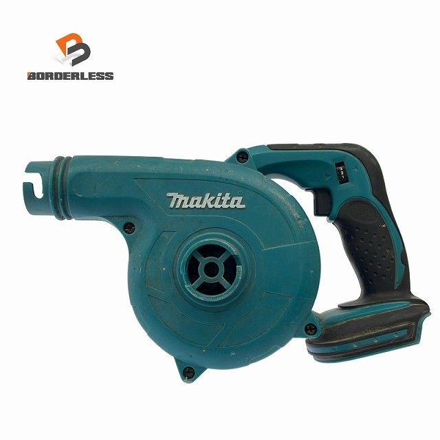 ☆比較的綺麗です☆makita マキタ 14.4V 充電式ブロワ UB142D 本体のみ 電動工具 掃除 吹き飛ばし ブロワー127697