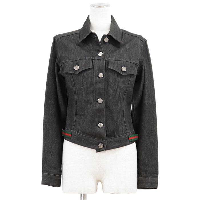 極美品】GUCCI グッチ デニムジャケット サイズ 40 レディース Gジャン 